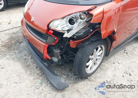 2008 Smart Fortwo Passion из США, поврежденный, VIN WMEEK31X98K098444